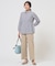 【WEB限定カラーあり】コンパクトエステネージュ シャーリング シャツ ブラウス