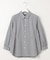 【WEB限定カラーあり】コンパクトエステネージュ シャーリング シャツ ブラウス