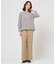 【WEB限定カラーあり】コンパクトエステネージュ スキッパー ブラウス