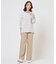 CROCHET LIKE PATTERN スキッパー ニット