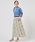 針抜きフライス ノースリーブ カットソー
