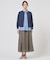 LINEN COTTON BLEND ニット ブルゾン
