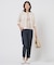 LINEN COTTON BLEND ニット カーディガン