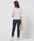LINEN COTTON BLEND ニット カーディガン