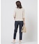 LINEN COTTON BLEND ニット カーディガン