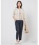 LINEN COTTON BLEND ニット カーディガン