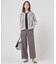 LINEN COTTON BLEND ニット カーディガン