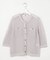 LINEN COTTON BLEND ニット カーディガン