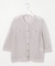LINEN COTTON BLEND ニット カーディガン