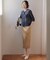 LINEN COTTON BLEND ニット カーディガン