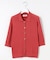 LINEN COTTON ポロ ニット