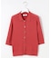 LINEN COTTON ポロ ニット