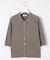 LINEN COTTON ポロ ニット