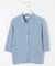 LINEN COTTON ポロ ニット