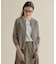 【季節の変わり目に】Lace Jacquard ニット ブルゾン