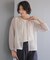 ペンシル SLUB STRIPE ワイド イージー パンツ