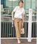 【WEB限定カラーあり】TCシャンブレーサテンST テーパード パンツ