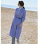 【WEB限定】SOFT TC ストレッチ シャツ ワンピース