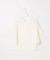 COTTON ACETATE DRY バタフライスリーブ カーディガン