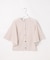 COTTON ACETATE DRY バタフライスリーブ カーディガン