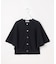COTTON ACETATE DRY バタフライスリーブ カーディガン