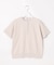 COOL MINT COTTON POLYESTER ヘンリーネック ニット プルオーバー