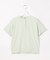 COOL MINT COTTON POLYESTER ヘンリーネック ニット プルオーバー