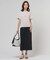 【シーンレスに活躍】COOL MINT COTTON POLYESTER フレアスリーブ ニット プルオーバー