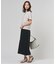 【シーンレスに活躍】COOL MINT COTTON POLYESTER フレアスリーブ ニット プルオーバー