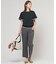 【シーンレスに活躍】COOL MINT COTTON POLYESTER フレアスリーブ ニット プルオーバー