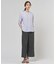 FLAXASAオックス ワイド ストレート パンツ