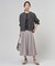 【季節の変わり目に】リネンシアースラブ ノーカラー ブルゾン