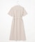 【一枚で着映え】ライトタフタ タックプリーツ ワンピース