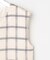 【WEB限定】シアーチェック ノースリーブ カットソー