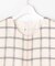 【WEB限定】シアーチェック ノースリーブ カットソー