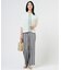【WEB限定カラーあり】リネンレーヨン 柄 ワイドパンツ