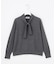 【一枚で着映え】WORSTED WOOL BLEND ボウタイデザイン ニット