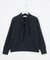 【一枚で着映え】WORSTED WOOL BLEND ボウタイデザイン ニット