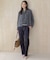 【季節の変わり目に】WORSTED WOOL BLEND カーディガン