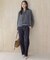 【季節の変わり目に】WORSTED WOOL BLEND カーディガン