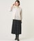 【WEB限定カラーあり】T/W ミルドチェック＆千鳥 プリーツ スカート