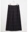 【WEB限定カラーあり】T/W ミルドチェック＆千鳥 プリーツ スカート