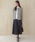 【WEB限定カラーあり】T/W ミルドチェック＆千鳥 プリーツ スカート