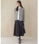 【WEB限定カラーあり】T/W ミルドチェック＆千鳥 プリーツ スカート