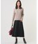 【WEB限定カラーあり】T/W ミルドチェック＆千鳥 プリーツ スカート