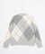 【一枚で着映え】AIRY WOOL ARGYLE クルーネック ニット
