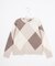 【一枚で着映え】AIRY WOOL ARGYLE クルーネック ニット