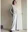 【洗える】ウールカシミヤブレンドハイネック ニット