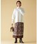 【洗える】ウールカシミヤブレンドハイネック ニット