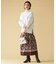 【洗える】ウールカシミヤブレンドハイネック ニット